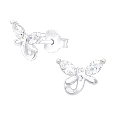 Boucles d'oreilles libellule