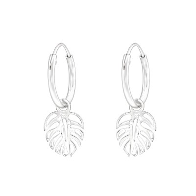 Silver Ceriman Hoops