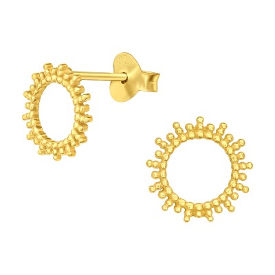 Golden Sun Earrings