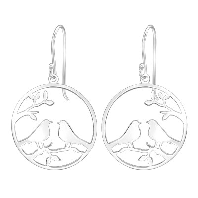 Boucles d'oreilles oiseaux...