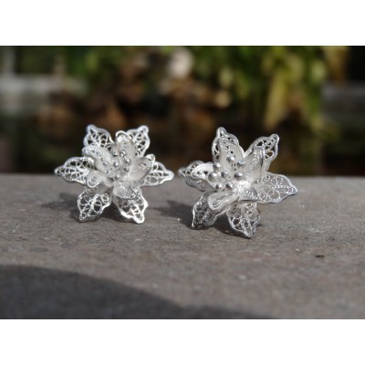 Boucles d'oreilles Lotus