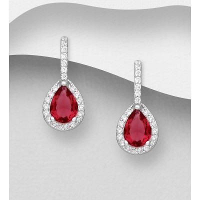 Pendientes Carla Rojo