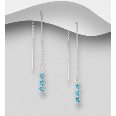 Brincos Lola Azul