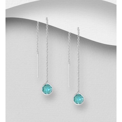 Sarah Blue Earrings