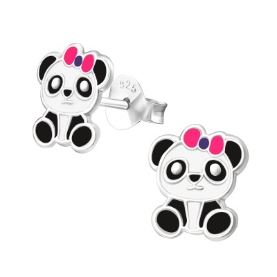 Panda Earrings